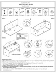 Boss N168 Reception Desk Assembly Instructions Boss N168 Reception Desk Assembly Instructions