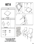 Boss N6ST Side Table for B629M Chair Assembly Instructions
