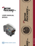 BP500 ELECTRICTAPE DISPENSER manual