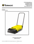 Tornado 96180 18" Corded Walk-Behind Escalator Cleaner - 1800 Stairs / Hour parts manual Tornado 96180 18" Corded Walk-Behind Escalator Cleaner - 1800 Stairs / Hour parts manual