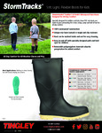 youth rain boot brochure