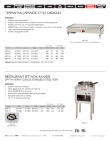 American Range Jet Burn Wok Ranges Brochure