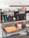Cambro CamShelving Wine Rack Brochure Cambro CamShelving Wine Rack Brochure