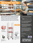 New Age Industrial Sheet Pan Racks Brochure