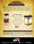 Benchmark USA Popcorn Machine Brochure Benchmark USA Popcorn Machine Brochure