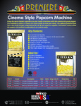Benchmark USA Popcorn Machine Brochure Benchmark USA Popcorn Machine Brochure