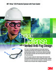 3M Virtua Protective Eyewear with Foam Gasket Brochure