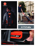 40V Li-Ion Vacuum Battery_Brochure_Hoover 40V Li-Ion Vacuum Battery_Brochure_Hoover