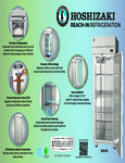 Hoshizaki Reach-In Brochure Hoshizaki Reach-In Brochure