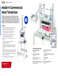 Jaccard Model H Commercial Meat Tenderizer Catalog
