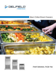 Delfield Blast Chiller Brochure