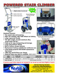 Vestil Powered Stair Climber Brochure
