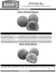 Rico Potato Balls Brochure Rico Potato Balls Brochure