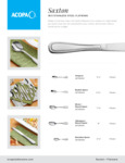 Acopa Saxton Brochure
