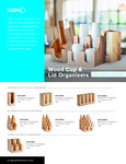 Acopa Wood Cup and Lid Brochure Acopa Wood Cup and Lid Brochure