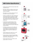 AED Cabinet Brochure AED Cabinet Brochure