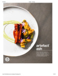 Front of the House Artefact Ash Brochure Front of the House Artefact Ash Brochure