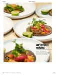 Front of the House Artefact White Brochure Front of the House Artefact White Brochure