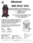 Minuteman Bio Haz Vac Sell Sheet Minuteman Bio Haz Vac Sell Sheet