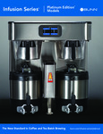 Bunn Infusion Series Platinum Pro Brochure Bunn Infusion Series Platinum Pro Brochure
