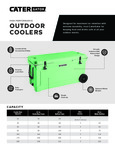 CaterGator Rotomolded Cooler Sellsheet