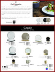 Chef & Sommelier Geode Brochure Chef & Sommelier Geode Brochure