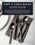 ChefsTableBlack-linesheet brochure