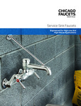 Chicago Faucets Service Sinks Brochure