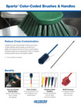 Carlisle Sparta Color-Coded Brushes and Handles