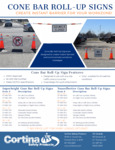 Cortina Cone-Bar-Signs Brochure Cortina Cone-Bar-Signs Brochure
