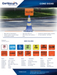 Cortina Cone Signs Brochure