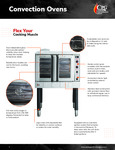 Cooking Performance Sell Sheet