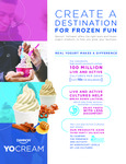 Dannon YoCream Frozen Yogurt Sell Sheet