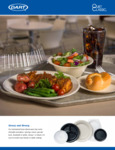 Dart Quiet Classic Laminated Foam Dinnerware Brochure