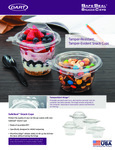 Dart SafeSeal Snack Cups Brochure