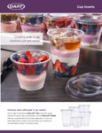 Dart & Solo Grab N' Go Cup Insert Brochure