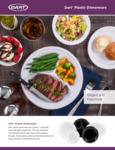 Dart & Solo Plastic Dinnerware Brochure