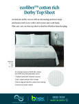 Derby ecofiber top sheet