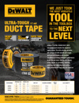 Dewalt Duct tape_561DWDT30YCS_Brochure Dewalt Duct tape_561DWDT30YCS_Brochure