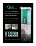 Dispenser Amenities iQon Brochure