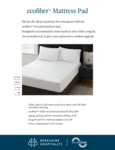 ecofiber Mattress Pads