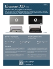 Sova Element XB_Sell Sheet