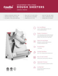 Estella Counter Top Two Stage Dough Sheeters Estella Counter Top Two Stage Dough Sheeters