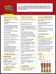 Flex Caulk Info Sheet