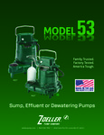 Zoeller 53-0001 Automatic Sump Pump - 115V brochure