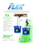 Flex Water-Powered Emergency Backup Sump Pump System brochure