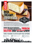 vegan cheesecake brochure