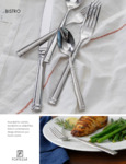 Fortessa Bistro Flatware Brochure Fortessa Bistro Flatware Brochure