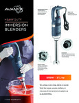 AvaMix Heavy-Duty Immersion Blender Brochure