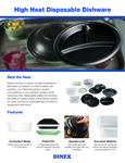 High Heat Disposable Dishware Factsheet